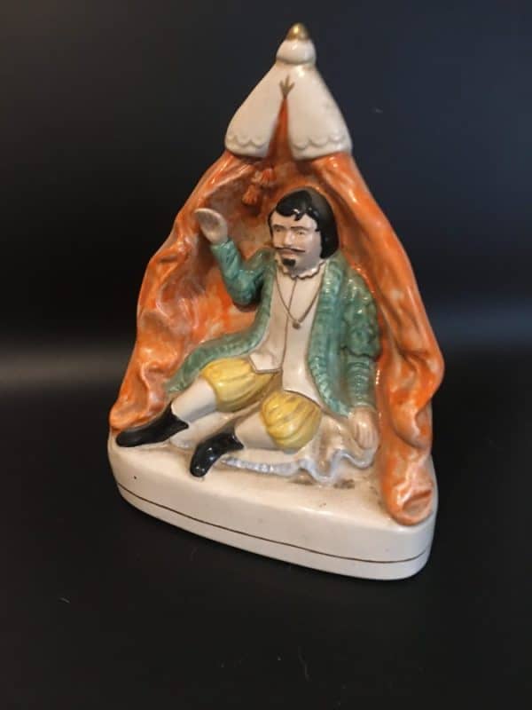 Staffordshire Pottery Flat Back