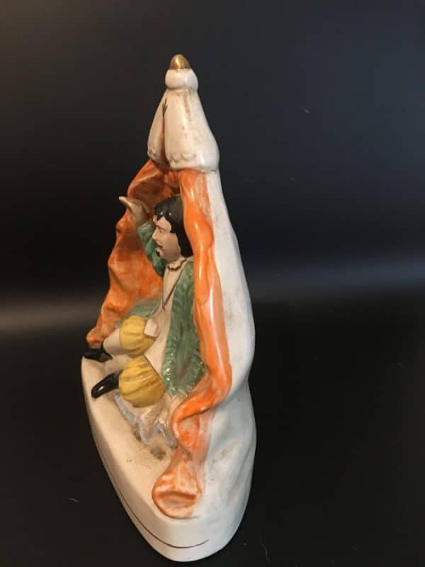 Staffordshire Pottery Flat Back - Image 4