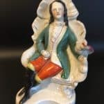 Staffordshire Pottery Flat Back Antique Ceramics