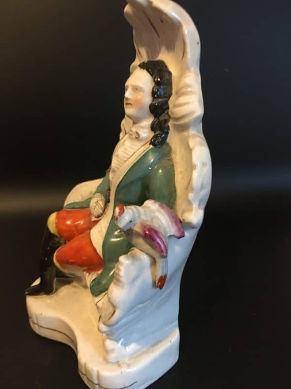 Staffordshire Pottery Flat Back - Image 3