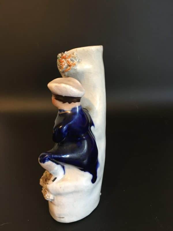 Staffordshire Pottery Spill Vase - Image 3