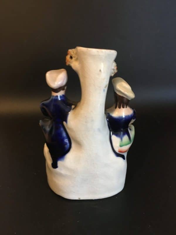 Staffordshire Pottery Spill Vase - Image 4