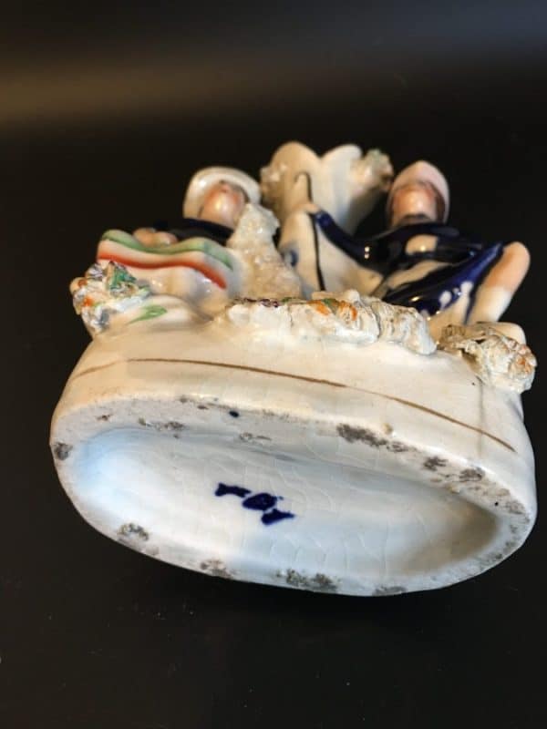 Staffordshire Pottery Spill Vase - Image 6