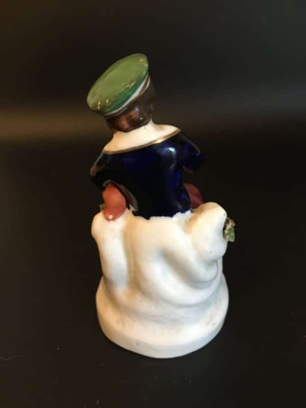 Staffordshire Pottery Figurine Antique Ceramics 6