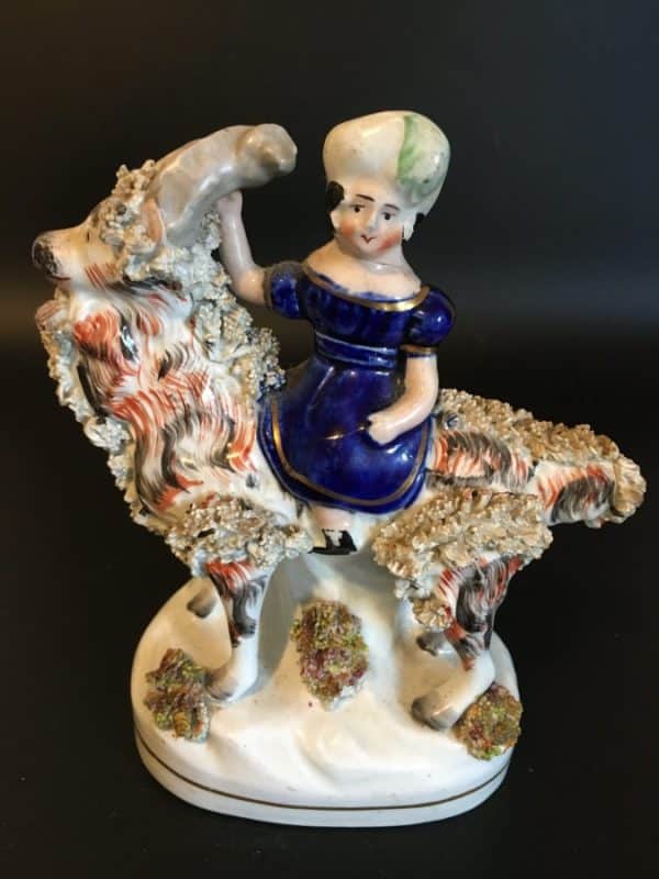 Staffordshire Pottery Flat Back
