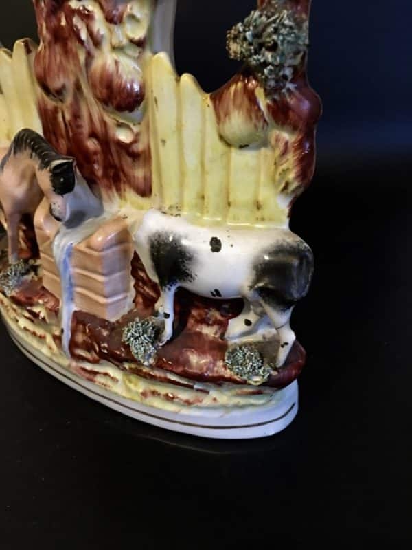 Staffordshire Pottery Spill Vase - Image 4