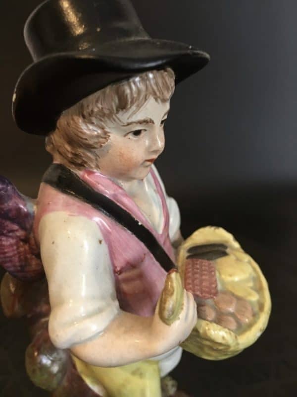 Early Staffordshire Pearlware Figurine. Antique Ceramics 4