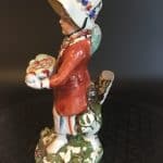 Very Early Staffordshire Pottery Figurine Antique Ceramics