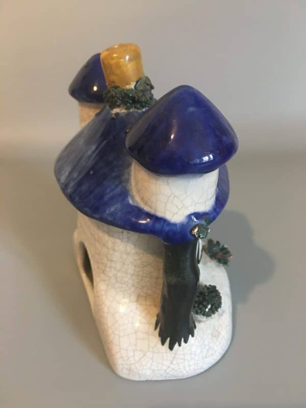 Staffordshire Pottery Pastille Burner - Image 3
