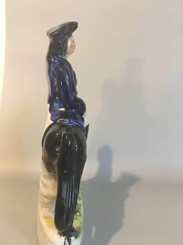 Staffordshire Pottery Flat Back - Image 9