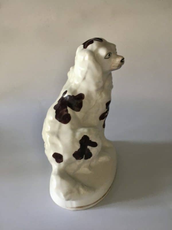 Staffordshire Pottery Figurine Antique Ceramics 4