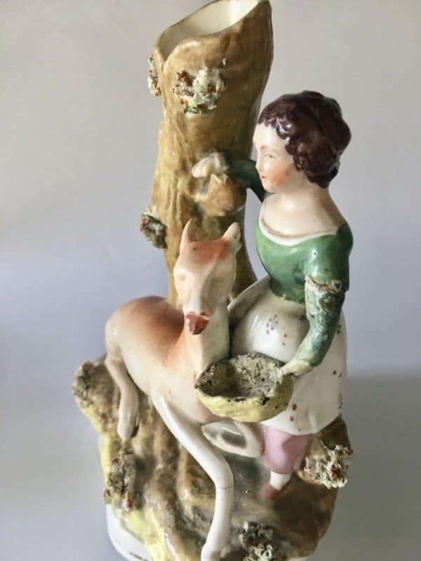 Staffordshire Pottery Spill Vase - Image 2