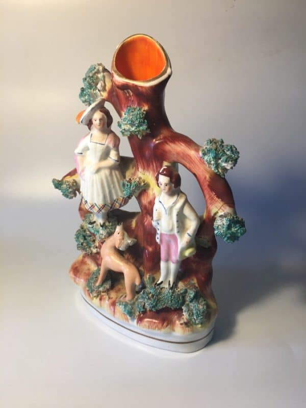 Staffordshire Pottery Spill Vase - Image 2
