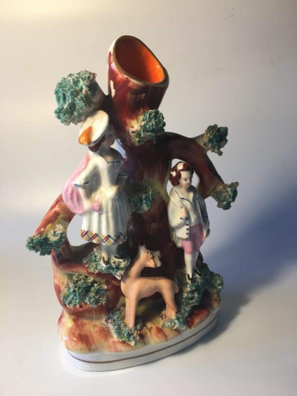 Staffordshire Pottery Spill Vase - Image 3