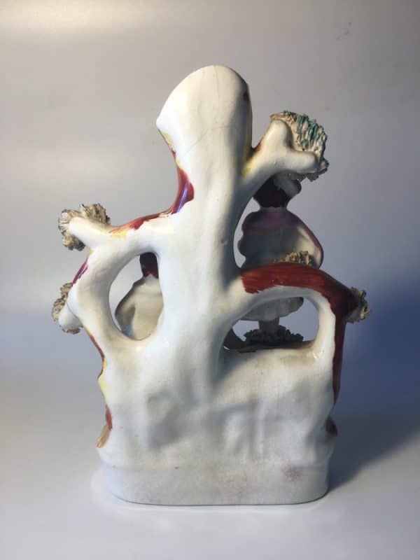 Staffordshire Pottery Spill Vase - Image 5