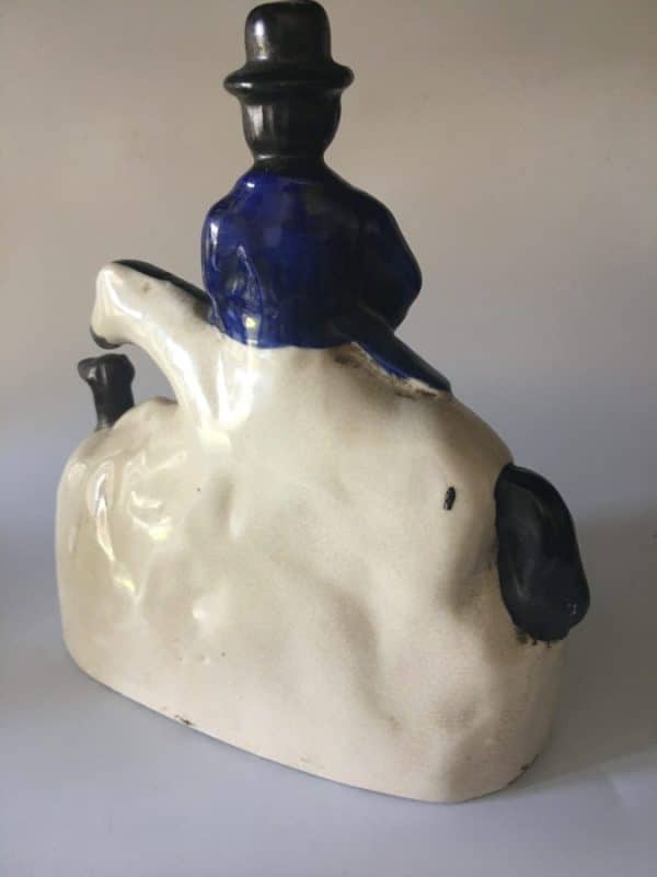 Reproduction Staffordshire Pottery Flat Back - Image 4