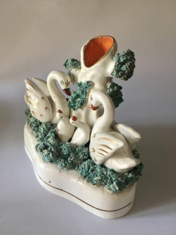 Staffordshire Pottery Spill Vase - Image 3
