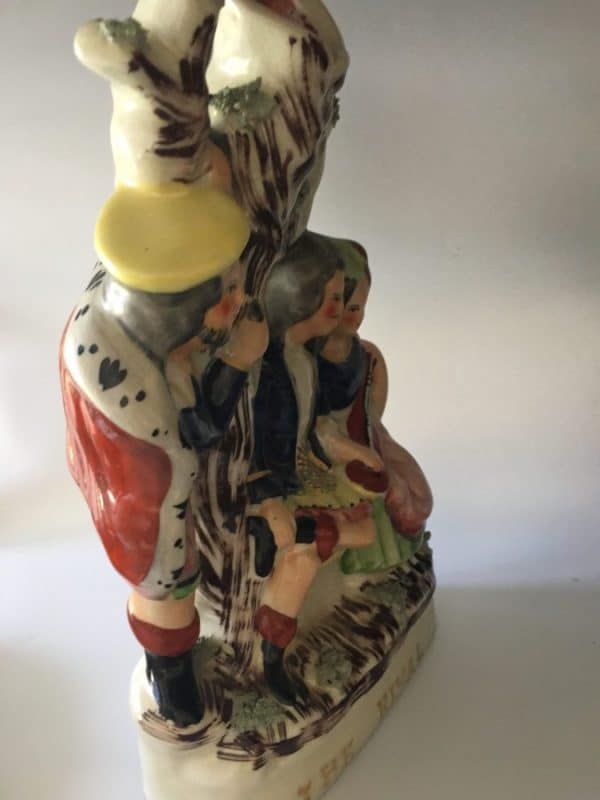 Staffordshire Pottery Spill Vase - Image 4
