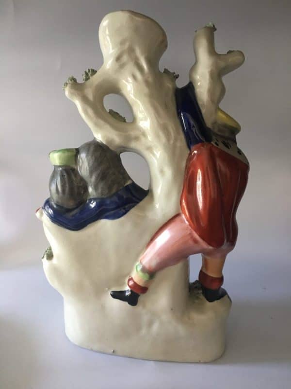 Staffordshire Pottery Spill Vase - Image 5