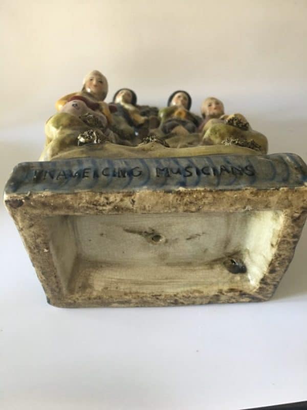 Reproduction Staffordshire Pottery Flat Back - Image 7