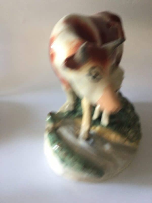 Staffordshire Pottery Figurine Antique Ceramics 4