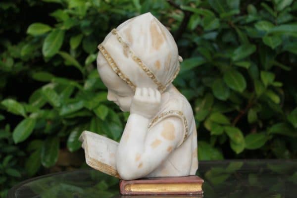 White Marble Sculpture - Image 8