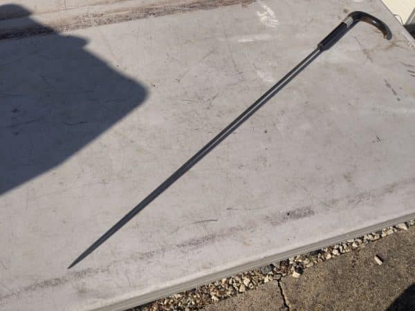 SOLD Gentleman’s walking stick sword stick Antique Swords 9