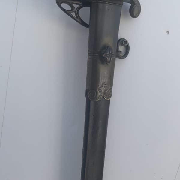 Regency Naval Officers Sword. Maker Salter - Image 4