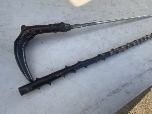 Irish Blackthorn walking stick sword stick Antique Swords 19