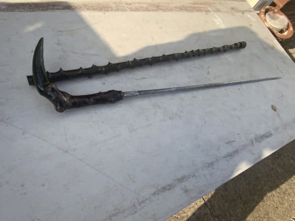 Irish Blackthorn walking stick sword stick - Image 28