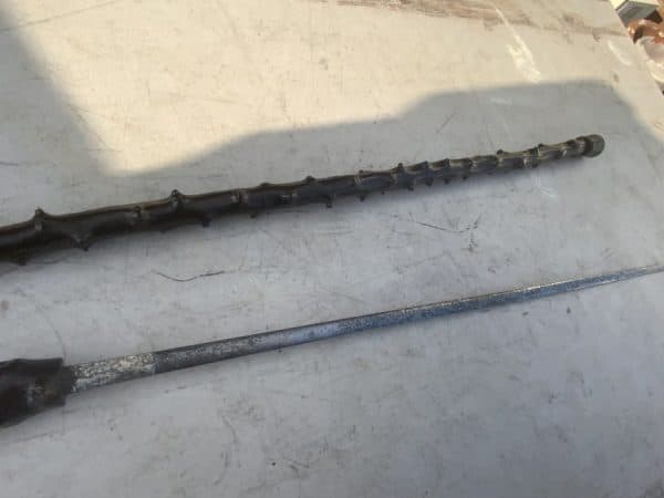 Irish Blackthorn walking stick sword stick - Image 31