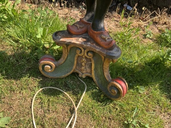 Pair Of Antique Blackamoor Figures Antique Collectibles 8