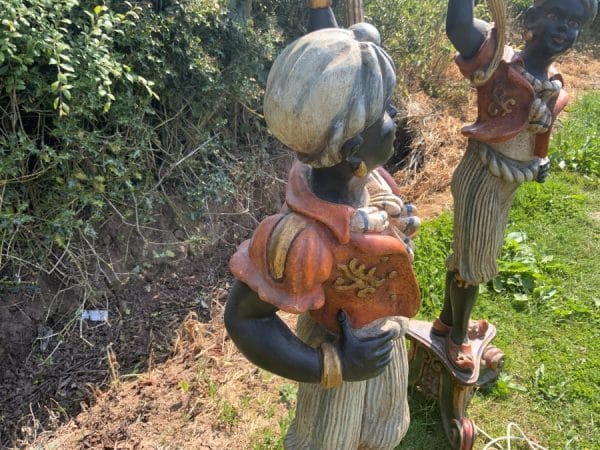 Pair Of Antique Blackamoor Figures - Image 11