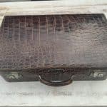 Crocodile suit case Mans/Woman’s Vintage