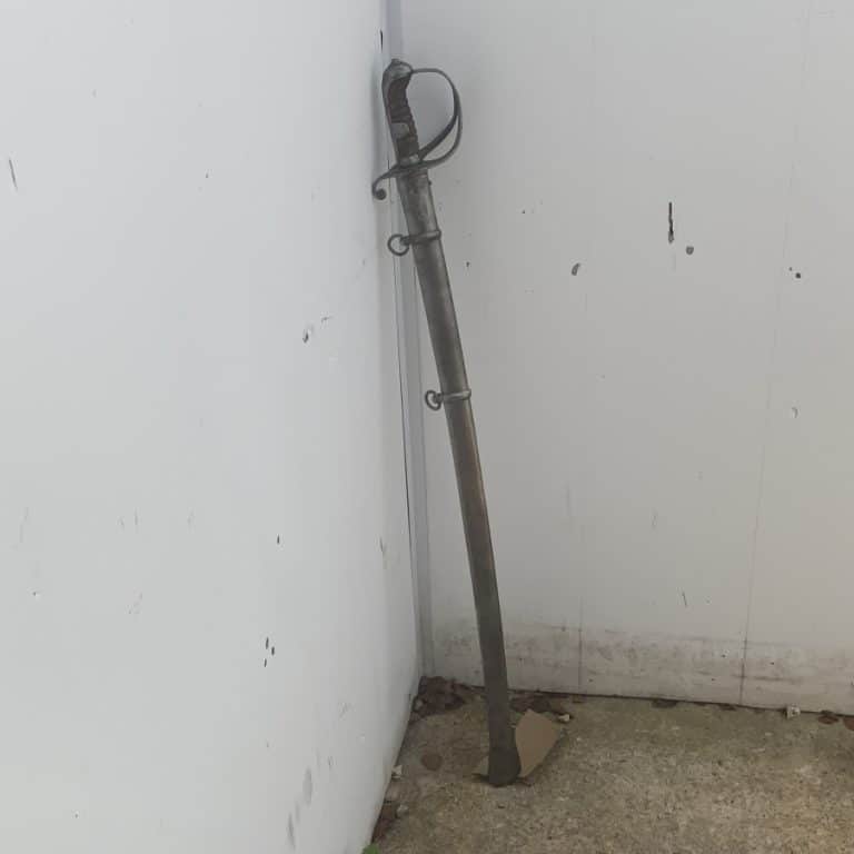 Heavy Cavalry Sabre & Steel scabbard