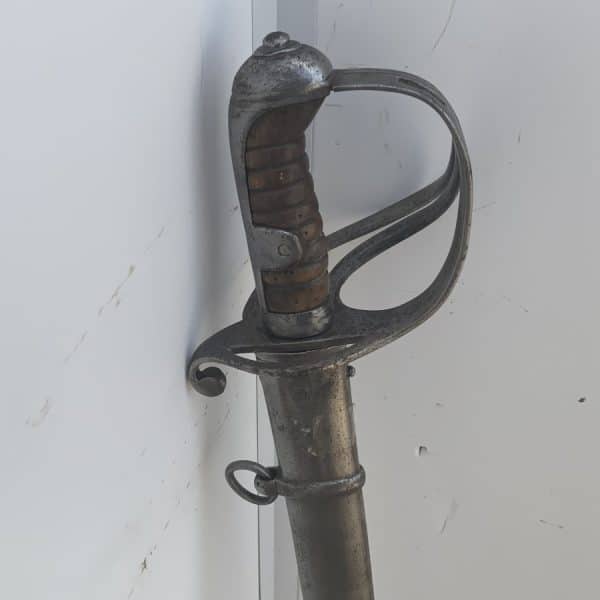 Heavy Cavalry Sabre & Steel scabbard Antique Swords 4