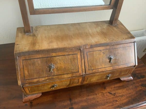 Queen Ann Dressing table top mirror with draws - Image 2