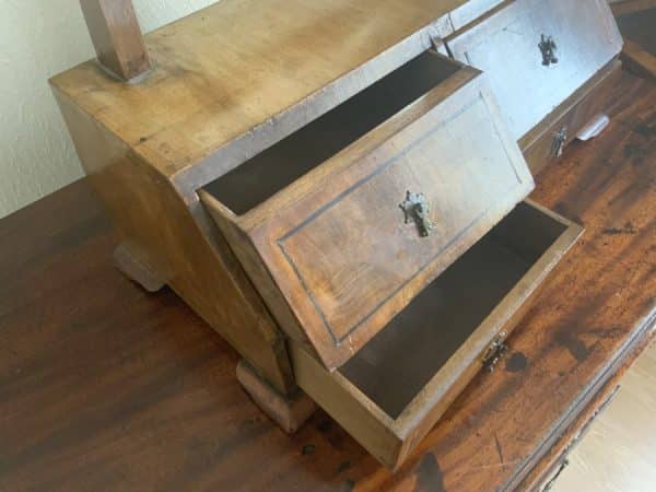 Queen Ann Dressing table top mirror with draws - Image 6