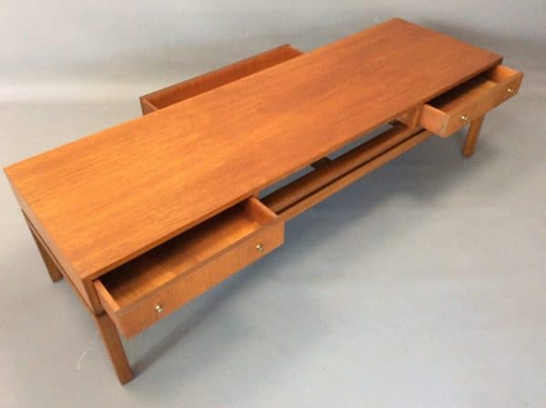 Mid Century Long Coffee Table by Greaves & Thomas coffee table Antique Furniture 4