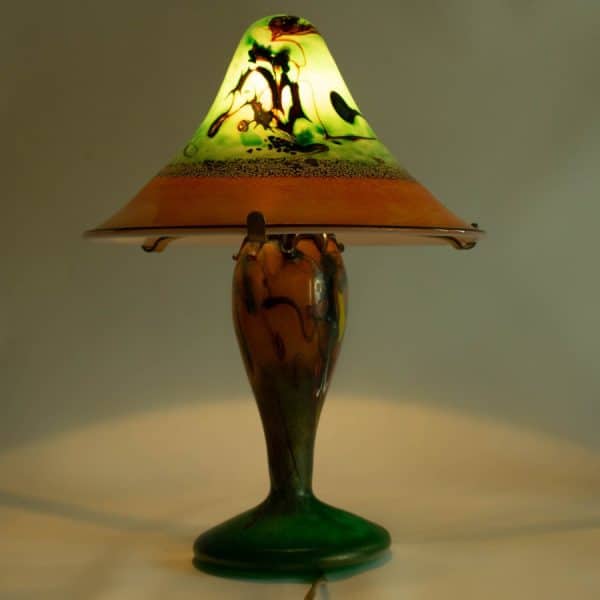 Mushroom Lamp, La Rochère Antiques Antique Lighting 4