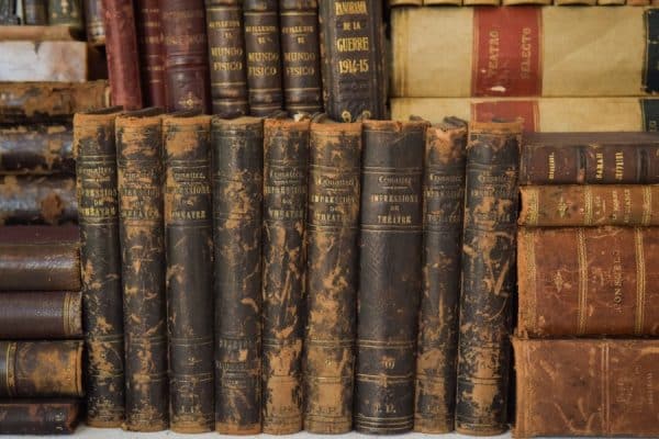Large Collection of 147 Antique Books books Antique Furniture 10