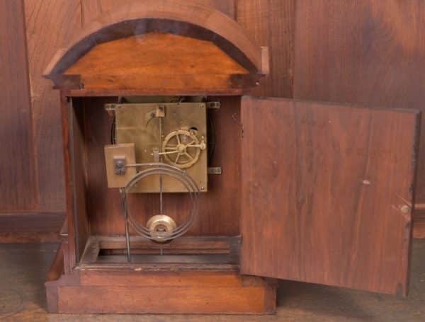 German Winterhalder & Hofmeier Walnut Bracket Clock SAI1944 - Image 8
