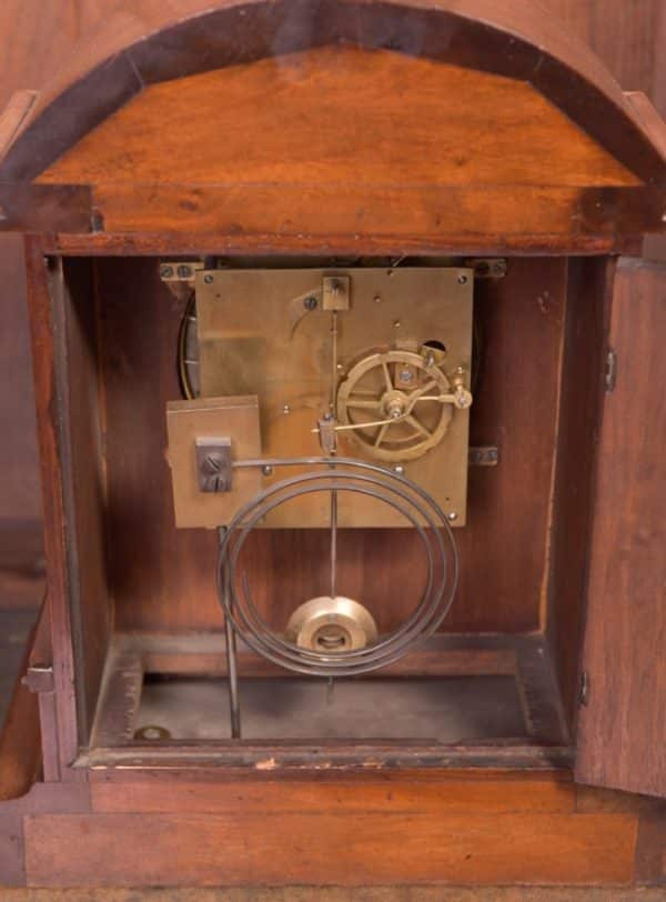 German Winterhalder & Hofmeier Walnut Bracket Clock SAI1944 Antique Clocks 9