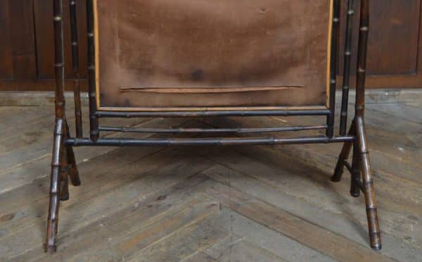 Edwardian Bamboo Fire Screen SAI3054 - Image 12