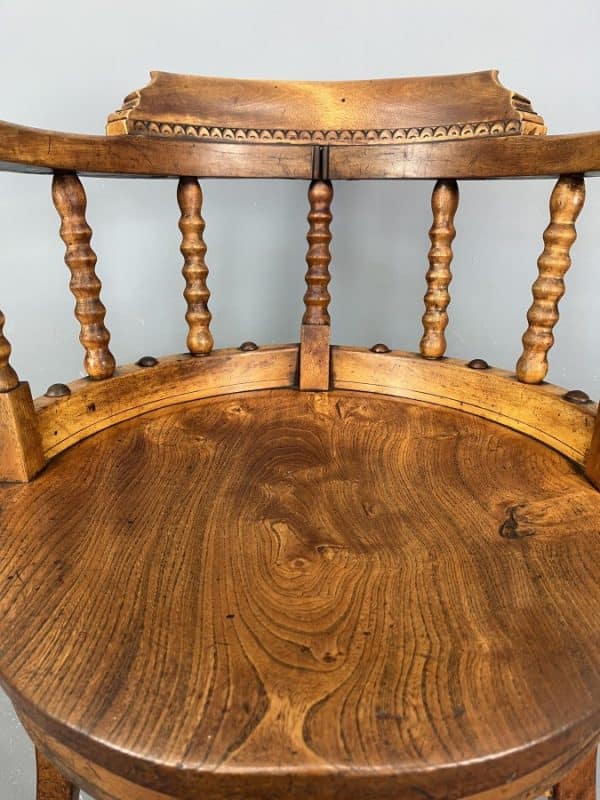 Late 19th Century Bobbin Desk Chair - Image 7