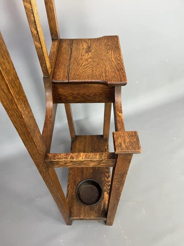 Arts & Crafts Hallstand c1900 Hall Furniture Antique Furniture 9