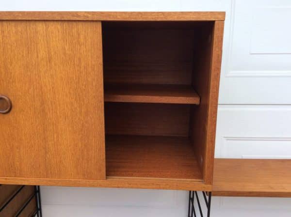 Mid Century Modular Shelving by Brianco 1960’s Brianco Antique Bureau 5