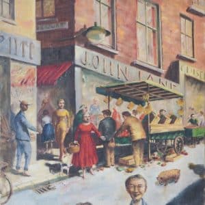 ‘Market Day’ – British Street Scene – Portobello Road Miscellaneous