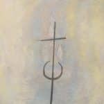 Abstract Painting with Cross Miscellaneous