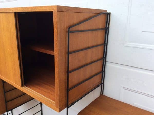 Mid Century Modular Shelving by Brianco 1960’s Brianco Antique Bureau 10